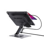Ironwill® Essentials Laptop Standaard & Hub - Space Grey